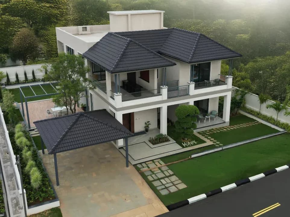 Apartment layout top view